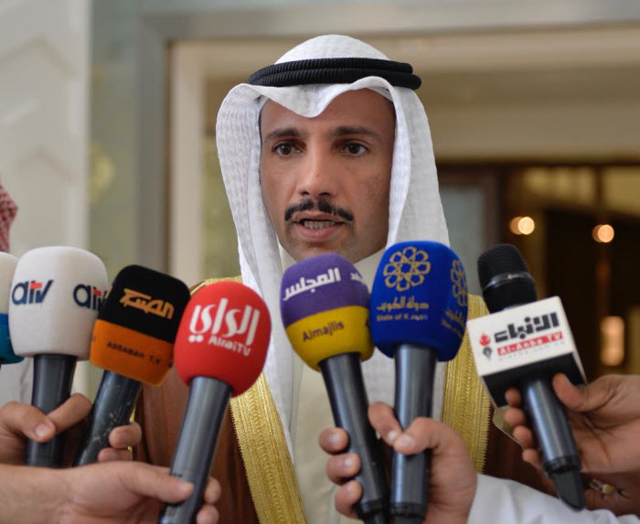 الغانم: العلاقات الكويتية - المصرية قوية وراسخة